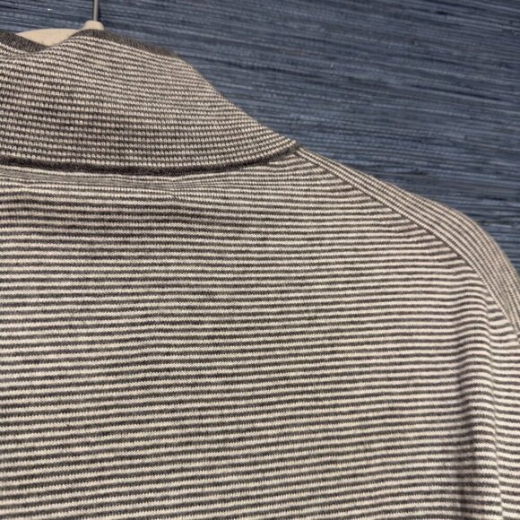 The Men's Store Bloomingdale's Cashmere Sweater Size M Zip Front Cardigan - Picture 5 of 6